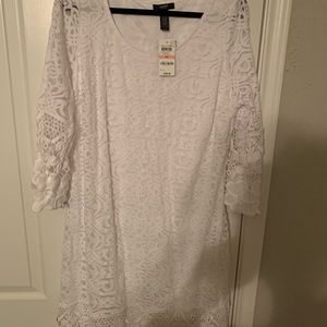 White Lace Dress